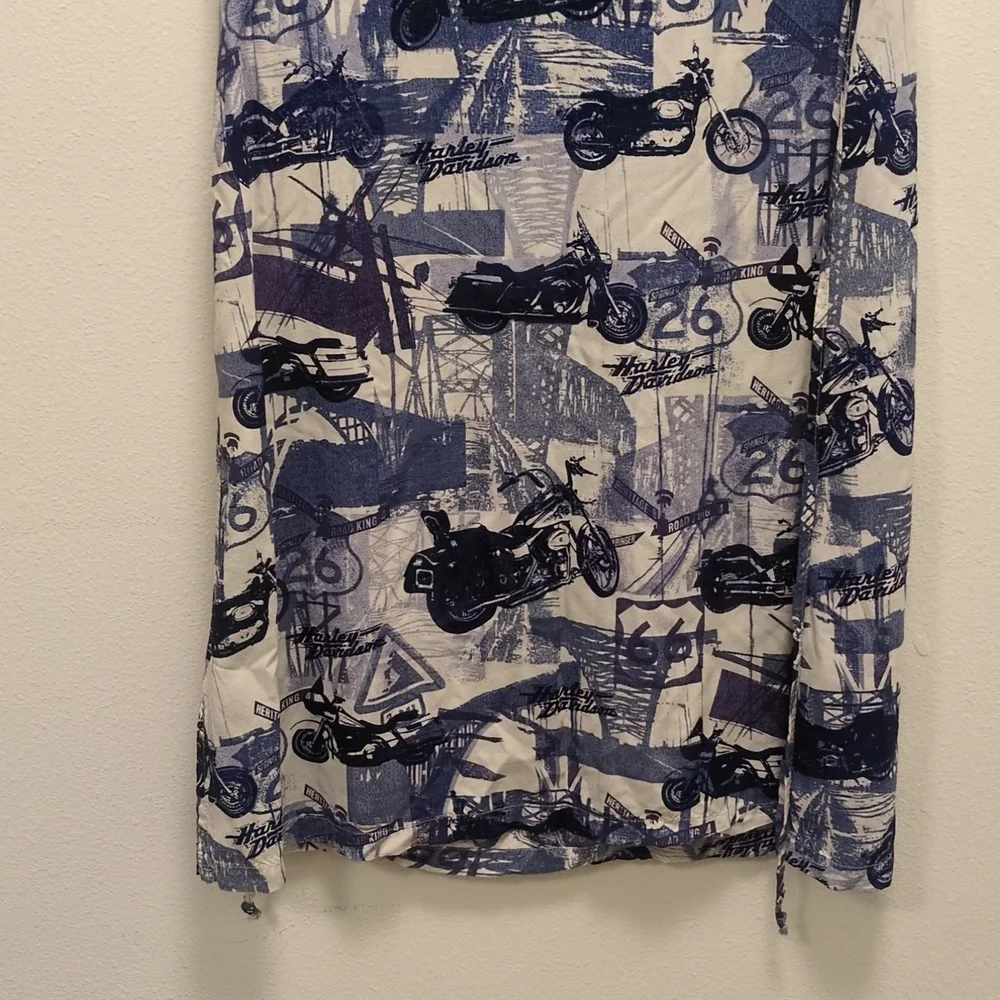 Harley Davidson Route 66 Vintage Shift Dress - Festival - Graphic Design - Bold - Picture 8 of 13